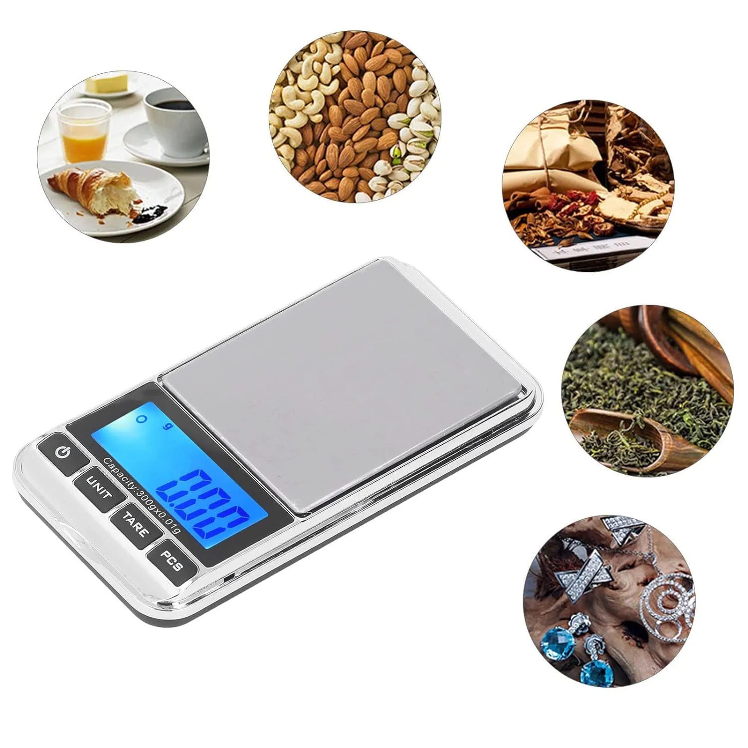 Balance de Poche Précise pour Bijoux et Cuisine