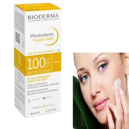 Bioderma Photoderm SPF 100 - Crème Solaire pour Peau Sensible