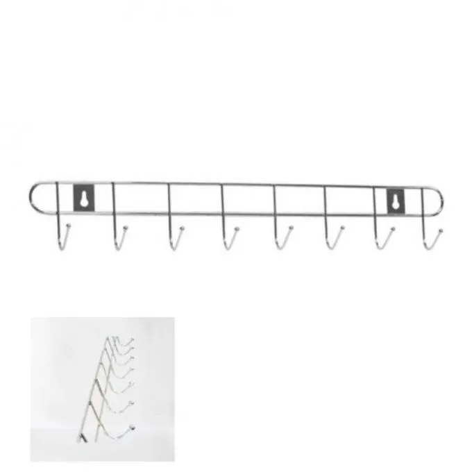 Le porte manteau parfait pour les grandes familles à 8 crochets