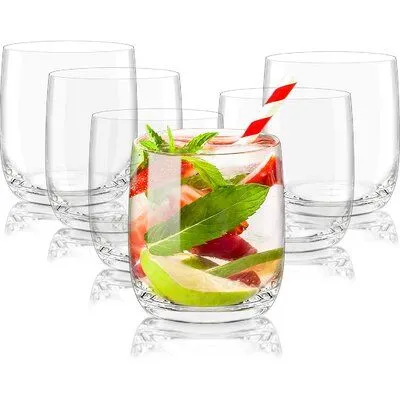 Élégance rafraîchissante Ensemble de 6 verres 31cl pour eau et jus