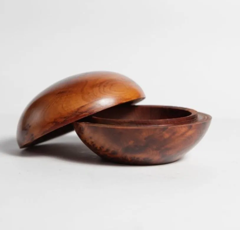 Élégante Boîte en Bois de Thuya Un Artisanat Unique à la Main