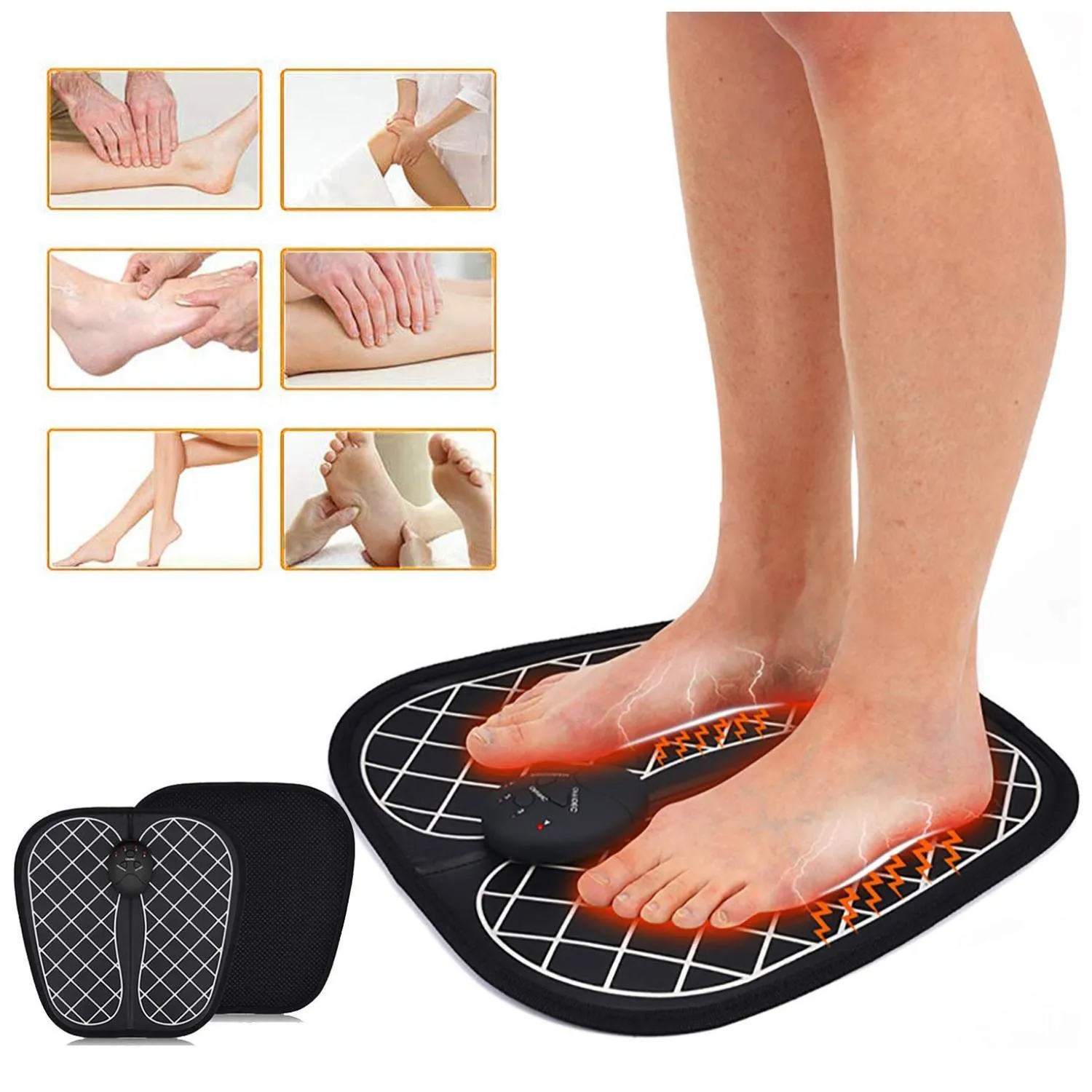 Masseur EMS et Tapis de Massage Électrique pour une Expérience Relaxante