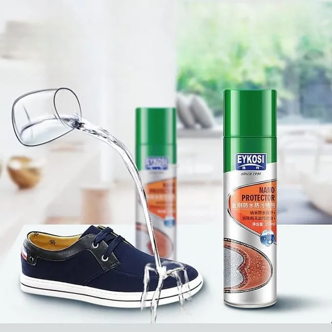 Gardez votre style au sec Le pouvoir de la nanotechnologie dans un spray imperméable pour vêtements et chaussures