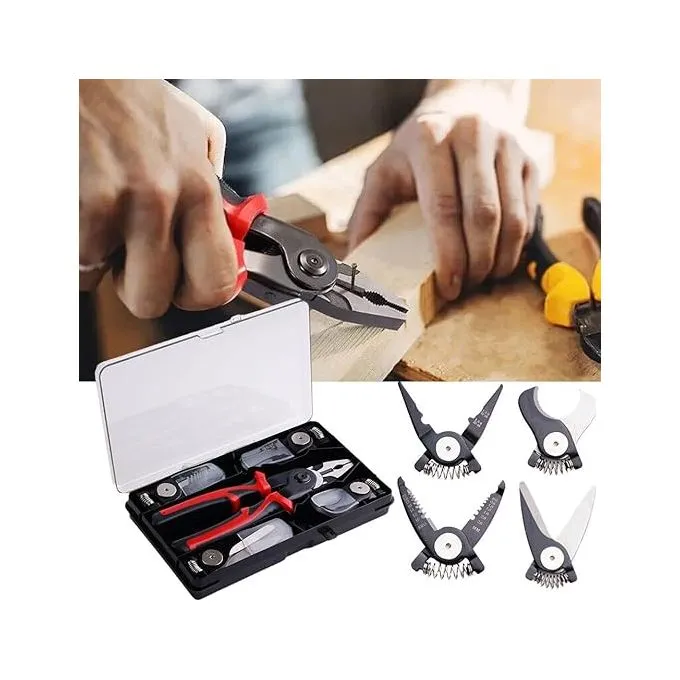 Outils polyvalents de précision Ensemble de 5 pinces remplaçables