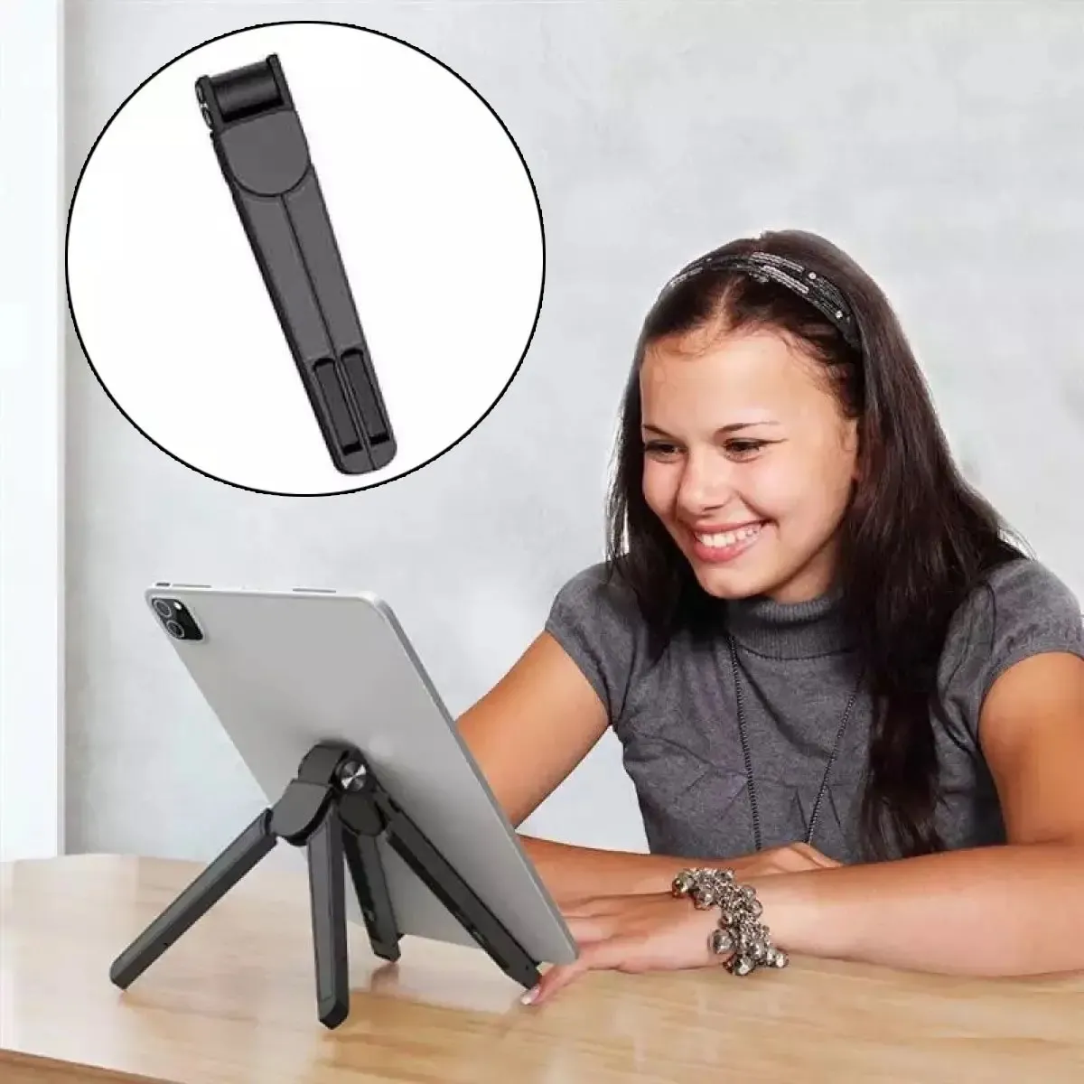 Support Pliable pour Tablettes et Téléphones