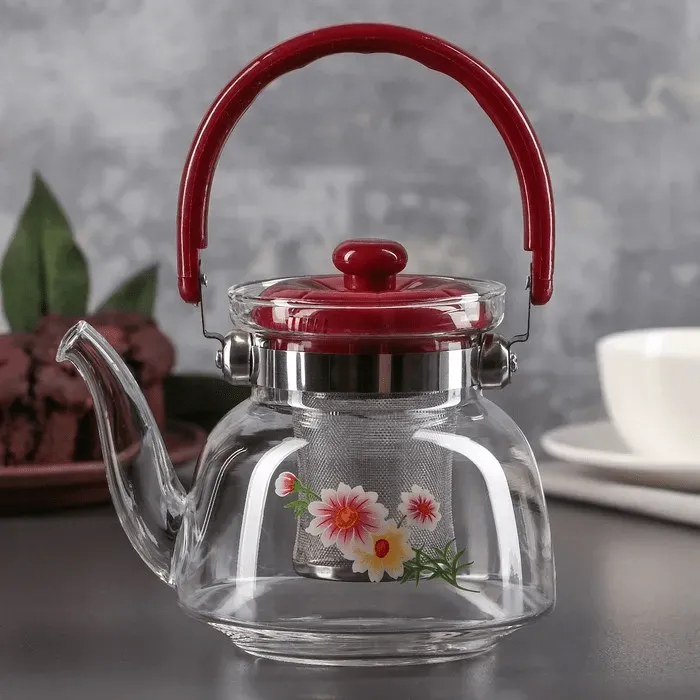 Cafetière avec Passoire pour Théière - 900 ML