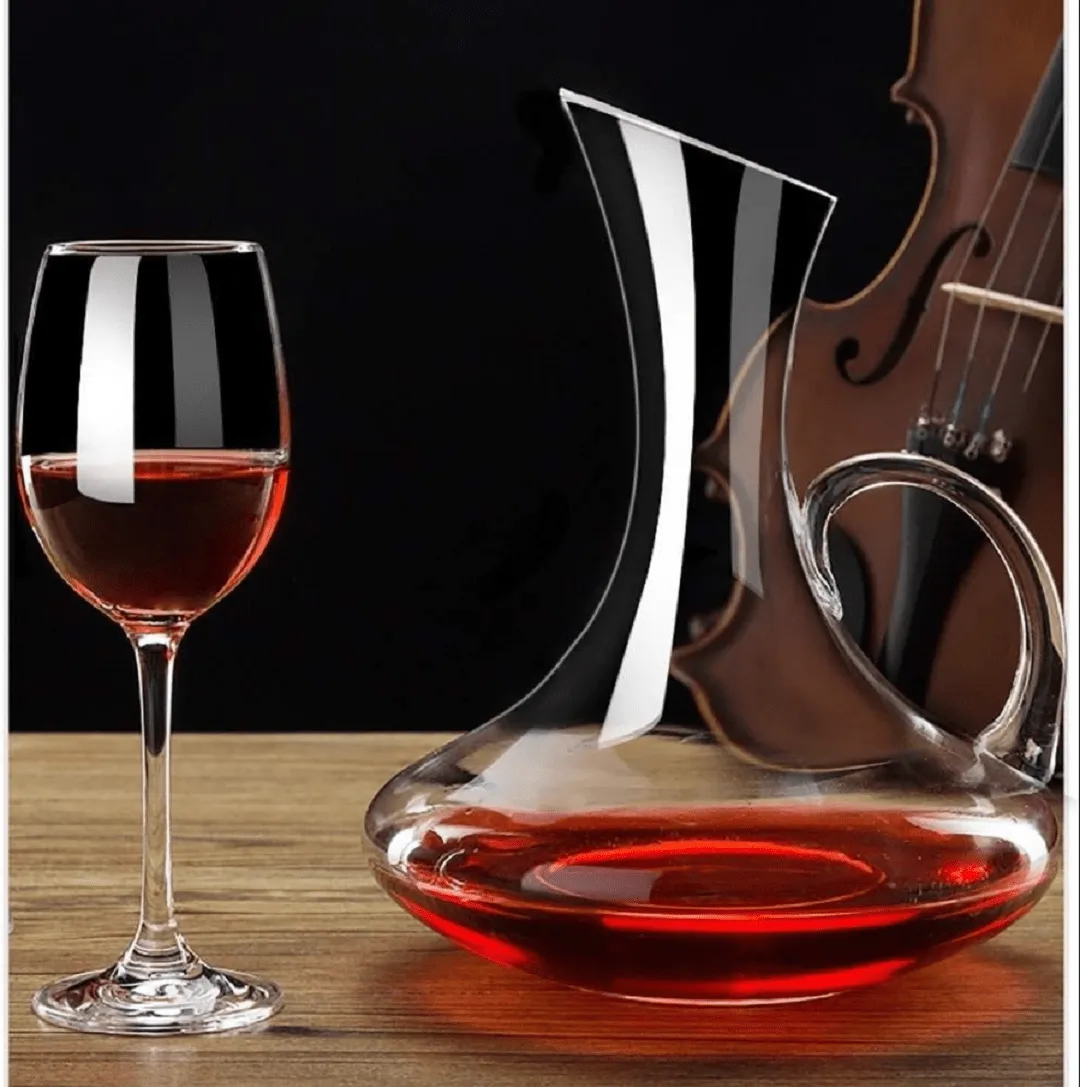 Carafe à Vin en Cristal Élégance et Raffinement Réunis