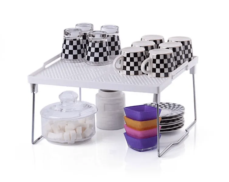 Optimisez votre espace avec notre Nouvel Organisateur d'étagère de cuisine pliable Plus de place moins de désordre