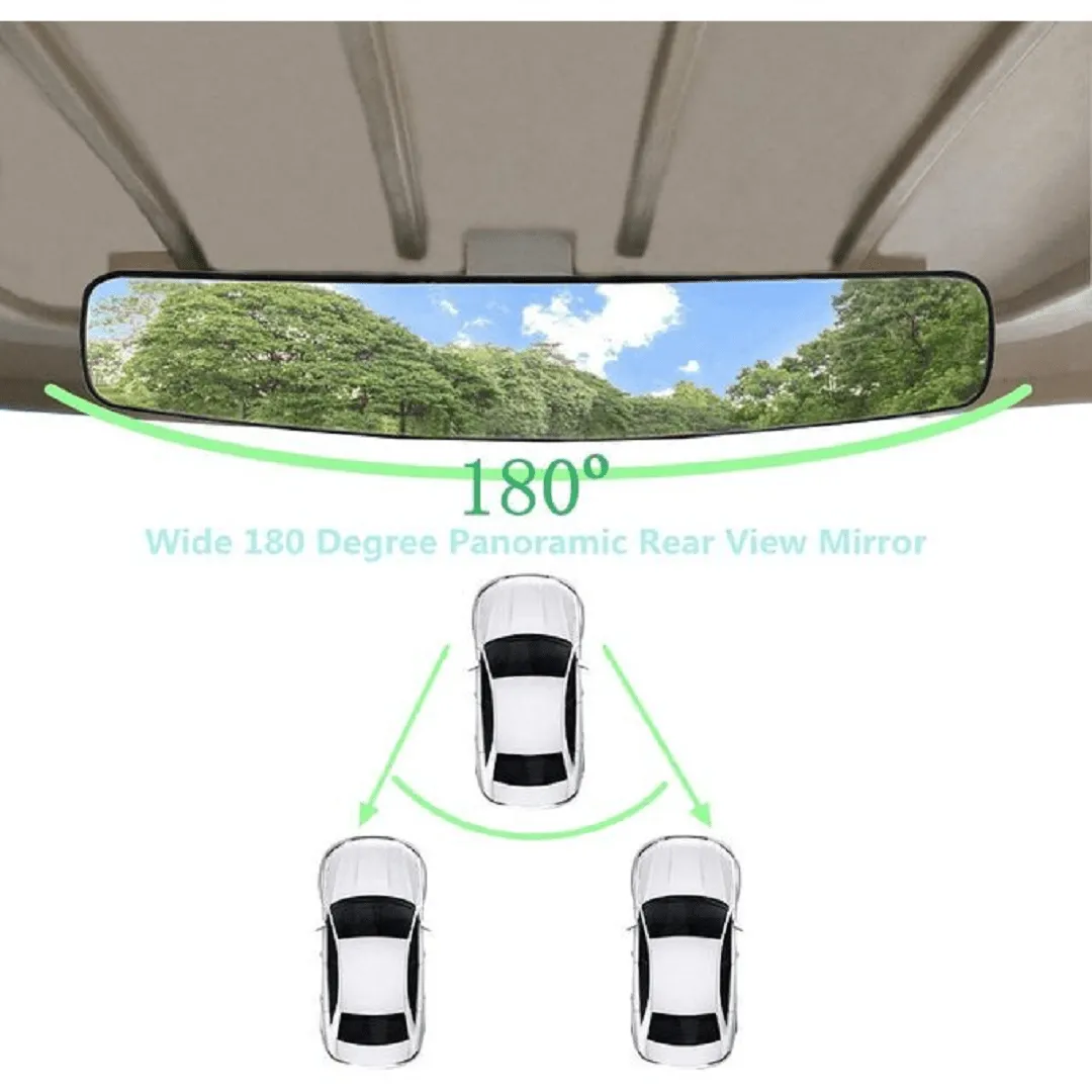 Miroir de voiture panoramique Rétroviseur de voiture grand angle