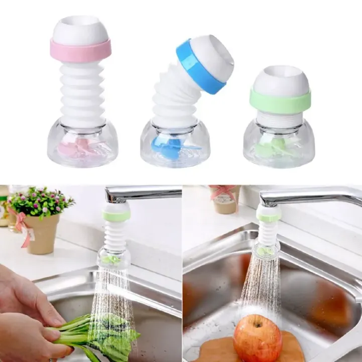Innovation à votre évier Découvrez le Robinet de Cuisine Créatif et Pratique avec Douche Étanche aux Éclaboussures (colleur aléatoire)