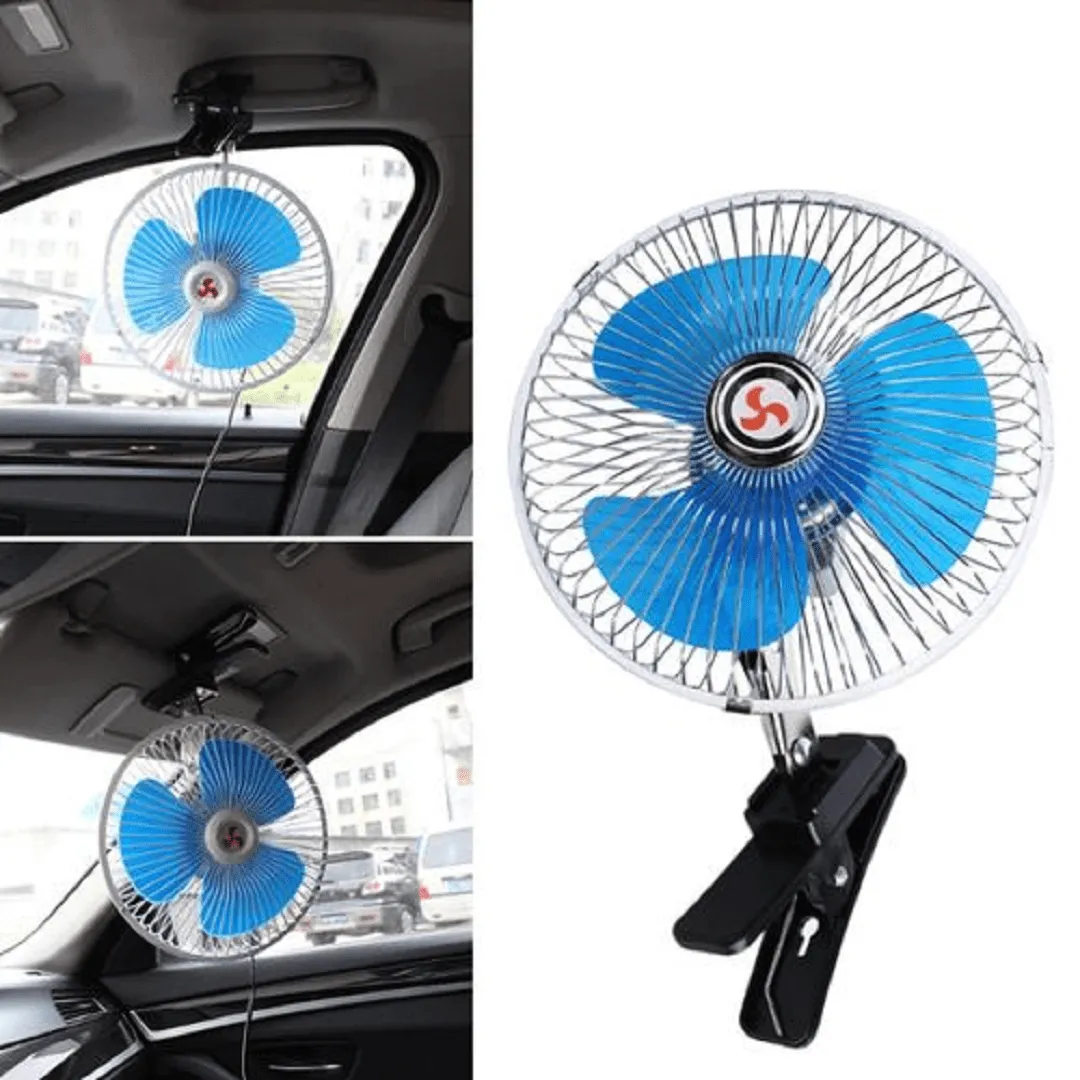 Mini ventilateur électrique à Clip faible bruit pour voiture, camion climatiseur