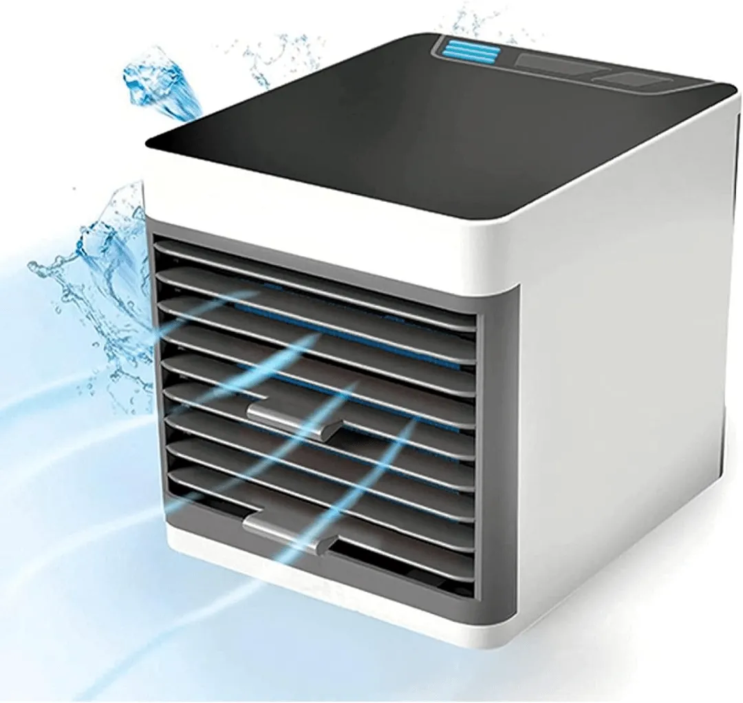 Mini Climatiseur Portable, Refroidisseur d'air Rechargeable par USB