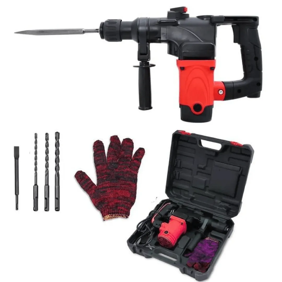 marteau perforateur 850w avec accessoires de foret