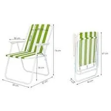 Chaise de plage camping, Fauteuil Relax Siège de plage 