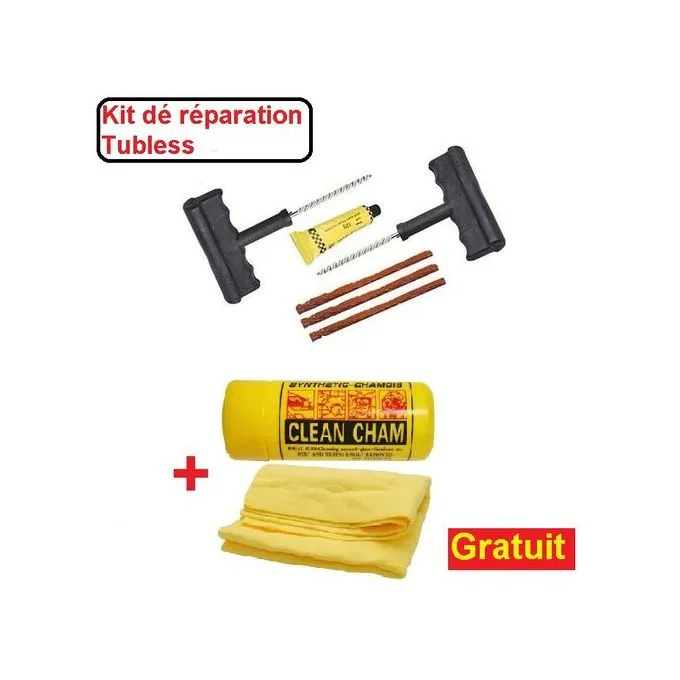 Sauvez votre trajet Solution rapide avec le Kit de Crevaison pour Pneus Tubeless