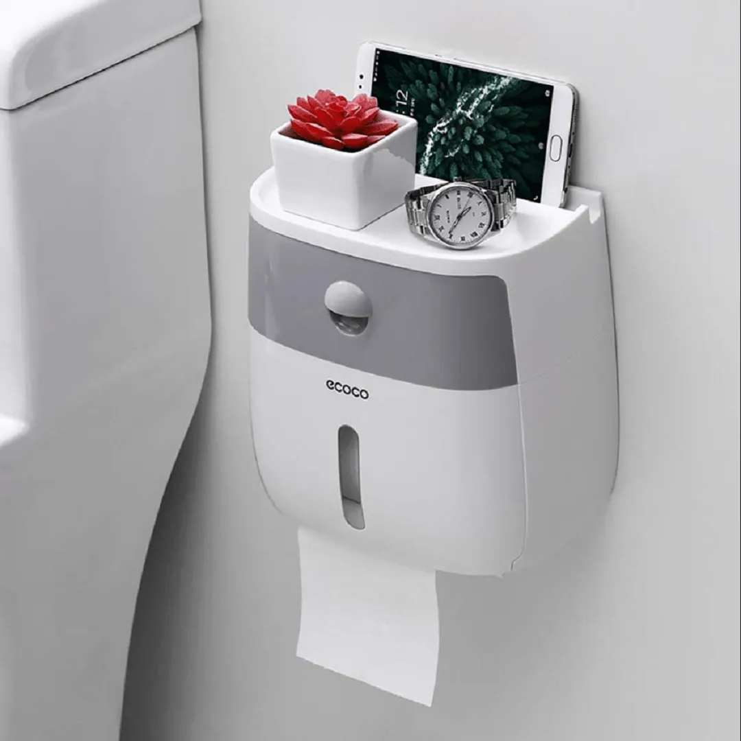 Étagère Murale pour Rangement pour Papier Toilette