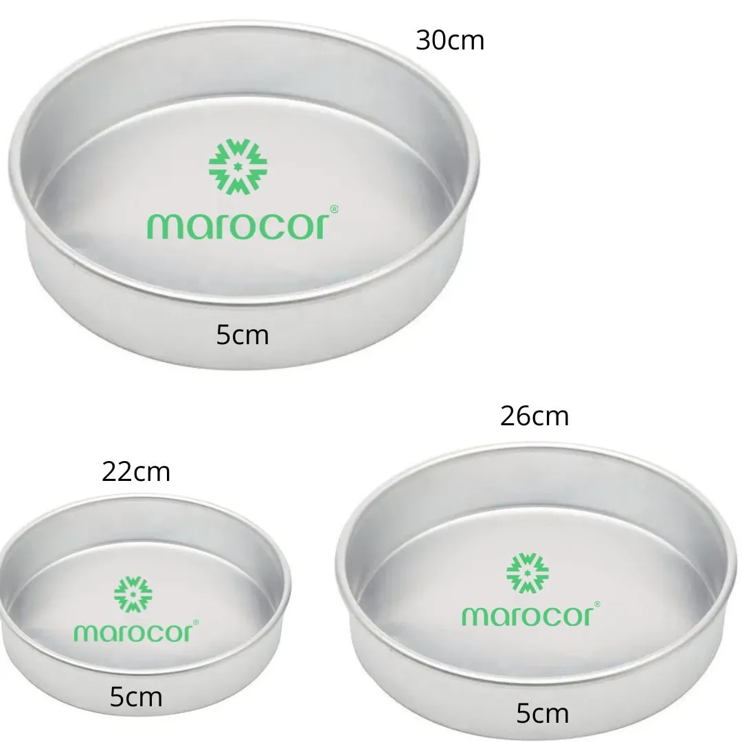 3 pcs Transformez vos Créations Culinaires avec notre Moule à Gâteau en Mousseline