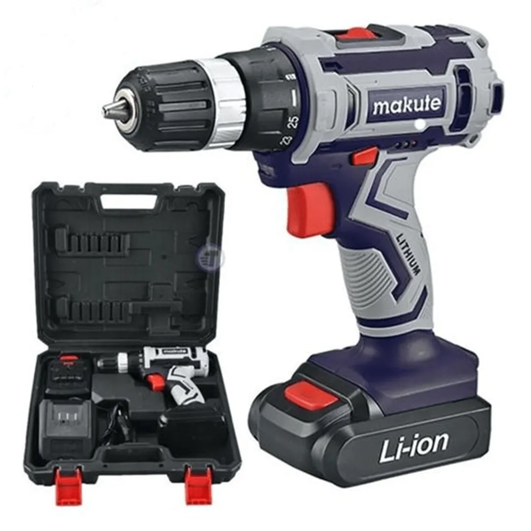 Makute Perceuse électrique, Visseuse, Devisseuse sans fil, Batterie lithium