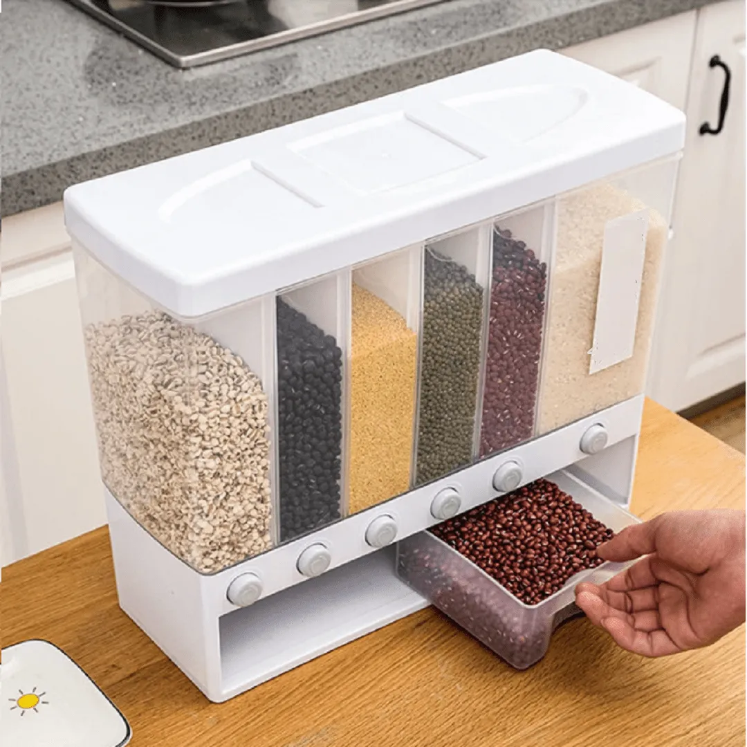 Distributeur Mural de Céréales Secs Économisez de l'espace