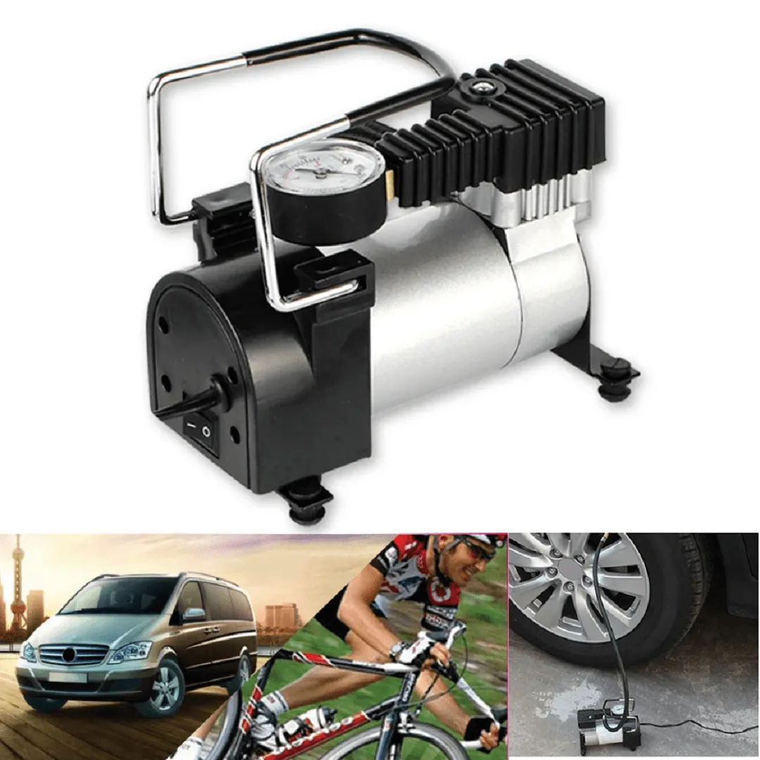 Gonfler Vos Pneus Rapidement avec cette Mini Pompe 12V