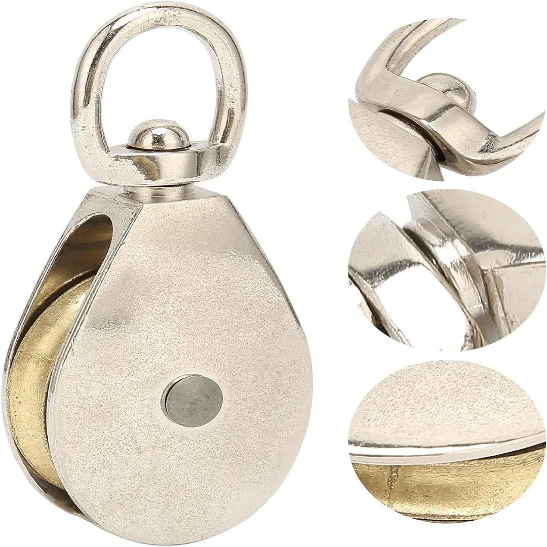 Poulie de câble de gymnastique multifonctionnelle résistante à l'usure pour le levage