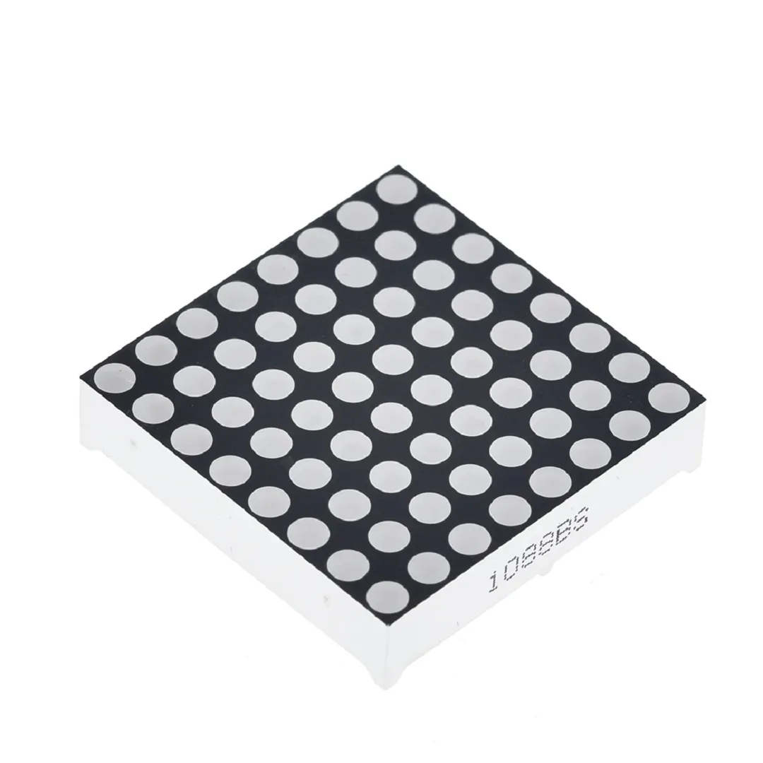 Afficheur 8x8 LED Rouge pour matrice de points LED