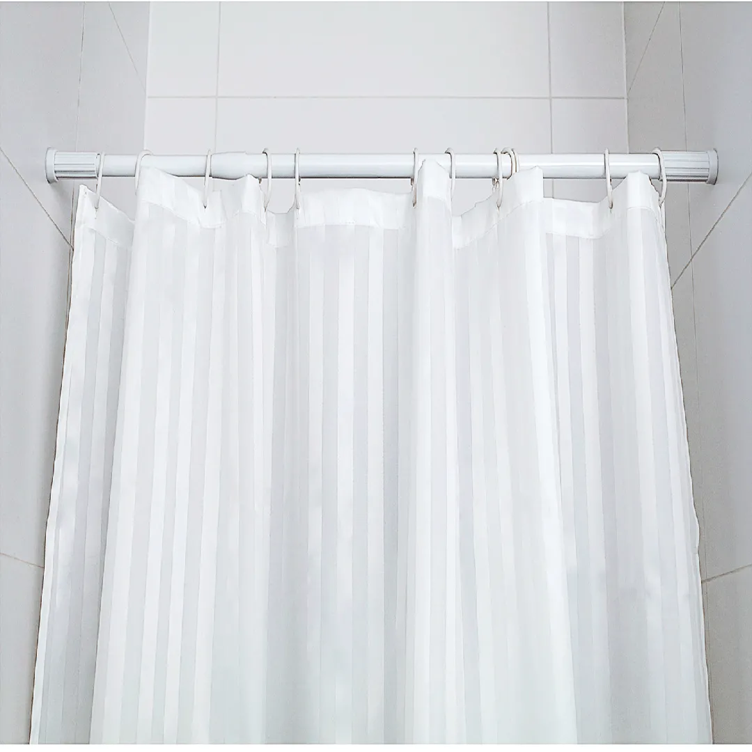 Tringle à Rideau de Douche Extensible en aluminium