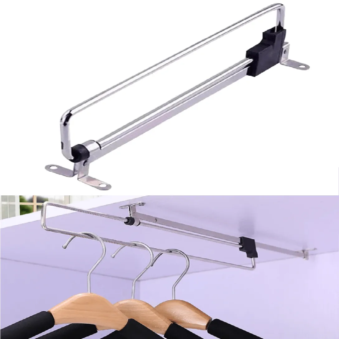 cintre extensible rangement efficace pour vêtements
