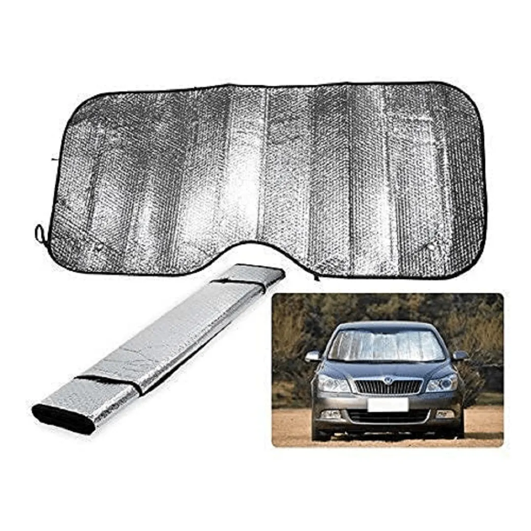 pare-brise en feuille d'aluminium protège votre voiture du soleil