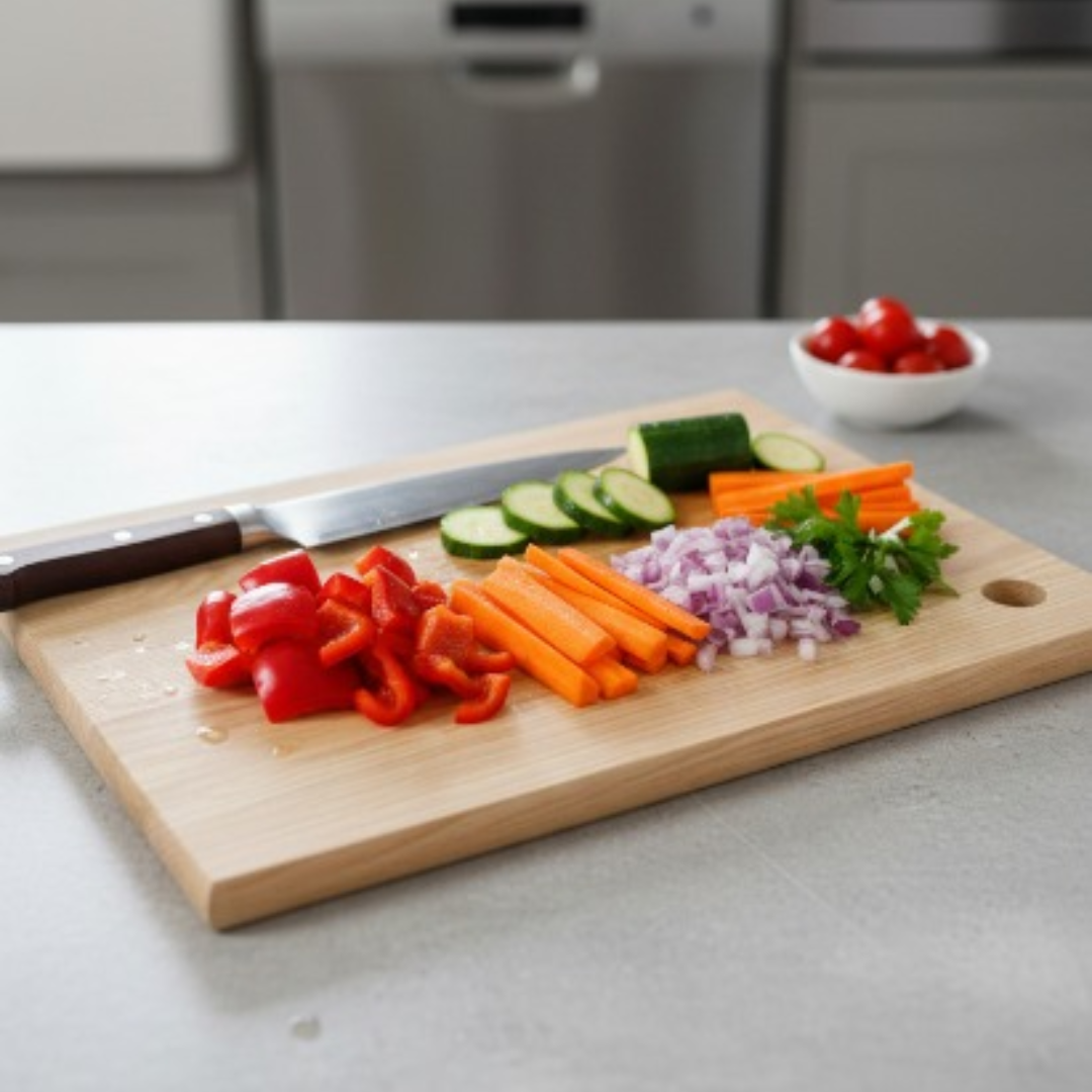 Planche à découper pour cuisine, idéale pour viande et légumes