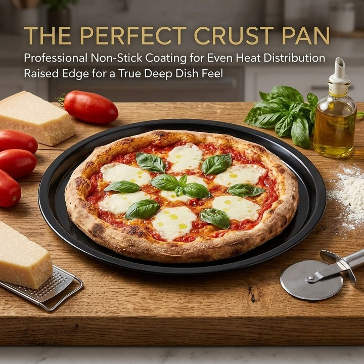 Porte-pizza polyvalent en matériaux robustes, design moderne et pratique