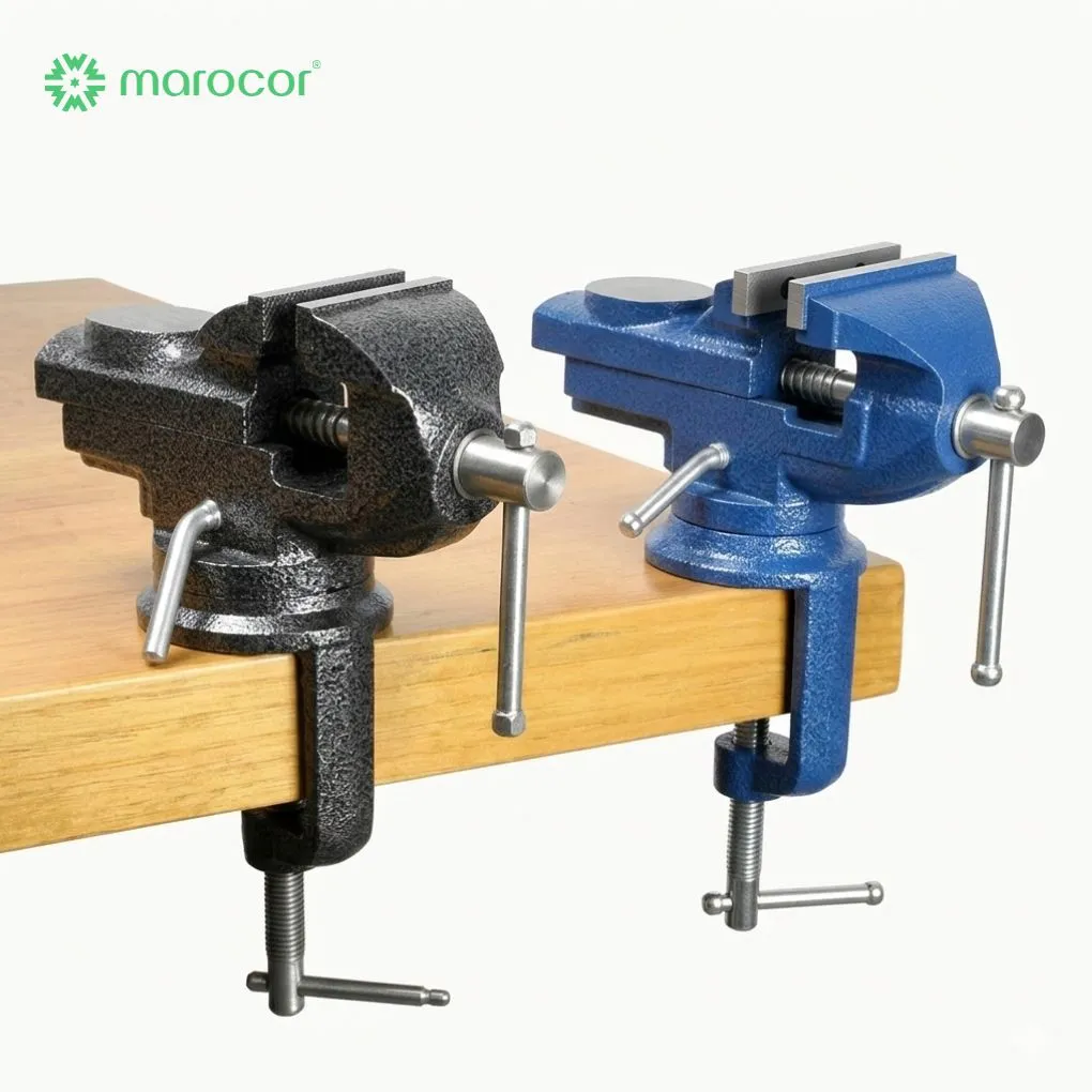 Mini Étau à base pivotante de 50 mm pour bricoleurs et professionnels