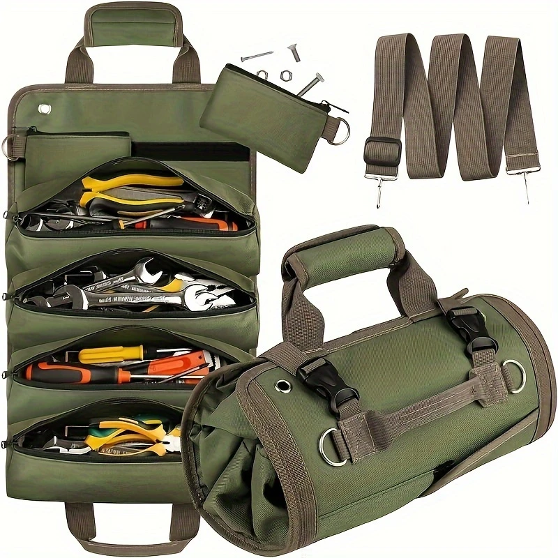 Sac à outils portable enroulable professionnelle