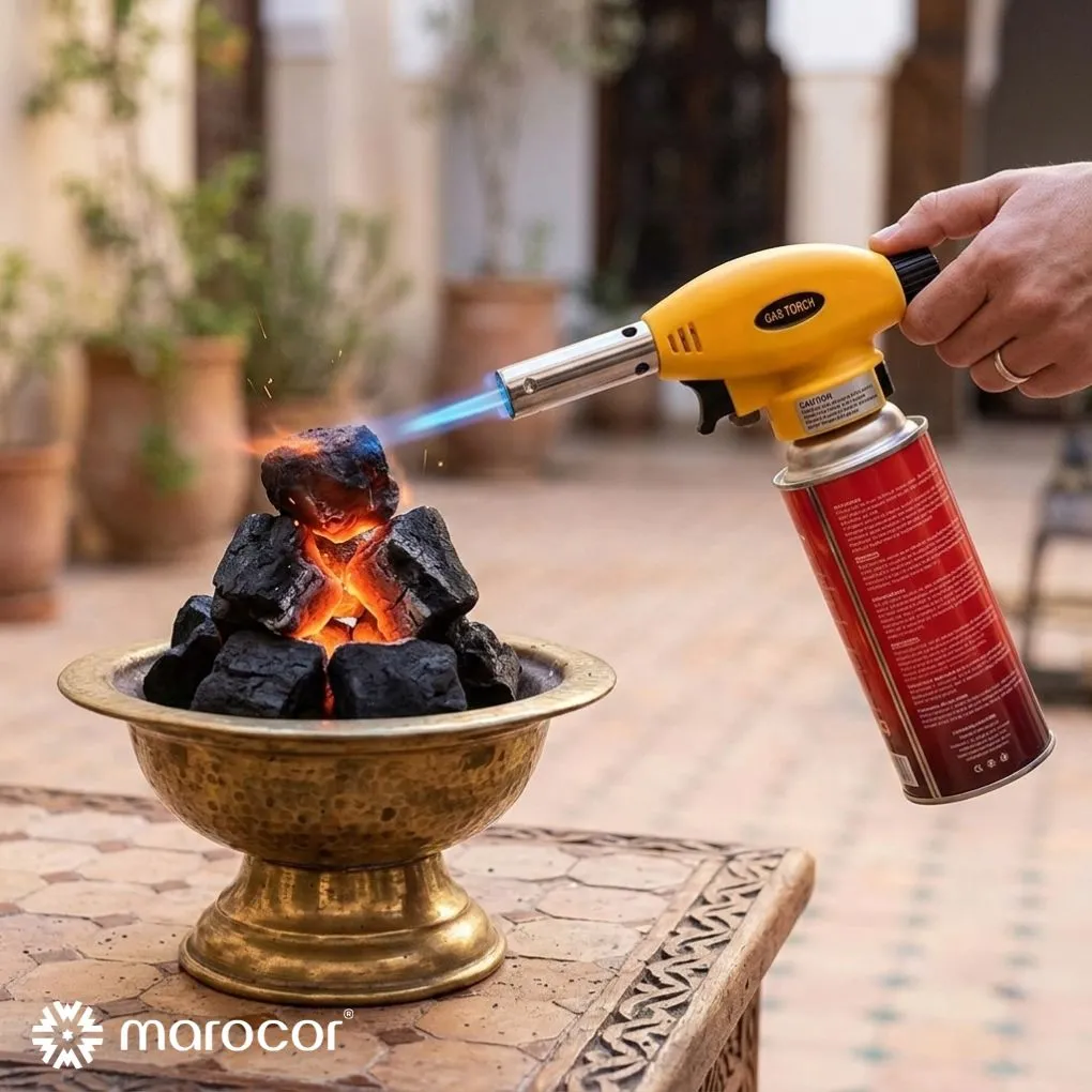 ولاعة غاز متعددة الاستخدامات للتخييم والشواء