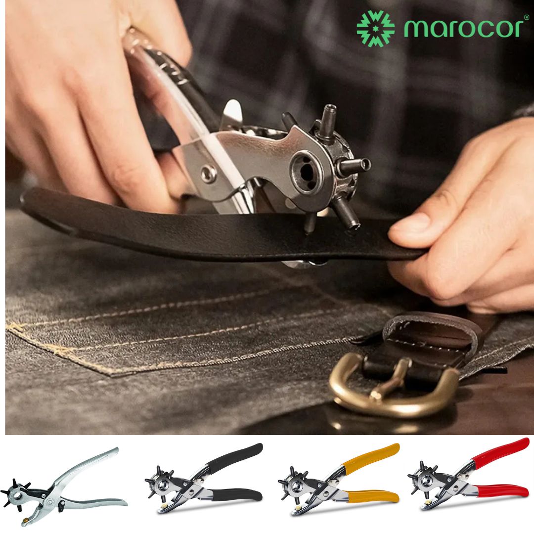 Pince Perforatrice Polyvalente pour Ceintures en Cuir