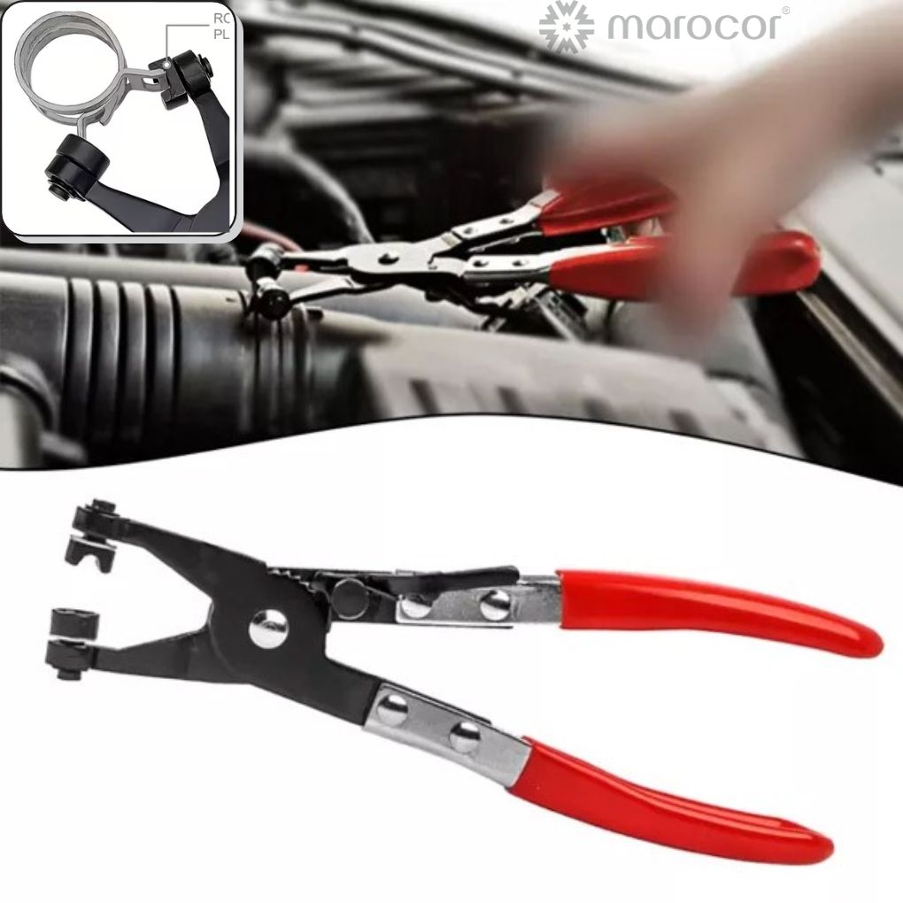 Pince à Collier de Serrage Pivotante Haute Résistance – Outil de Mécanique Auto pour Colliers de Radiateur et Durites