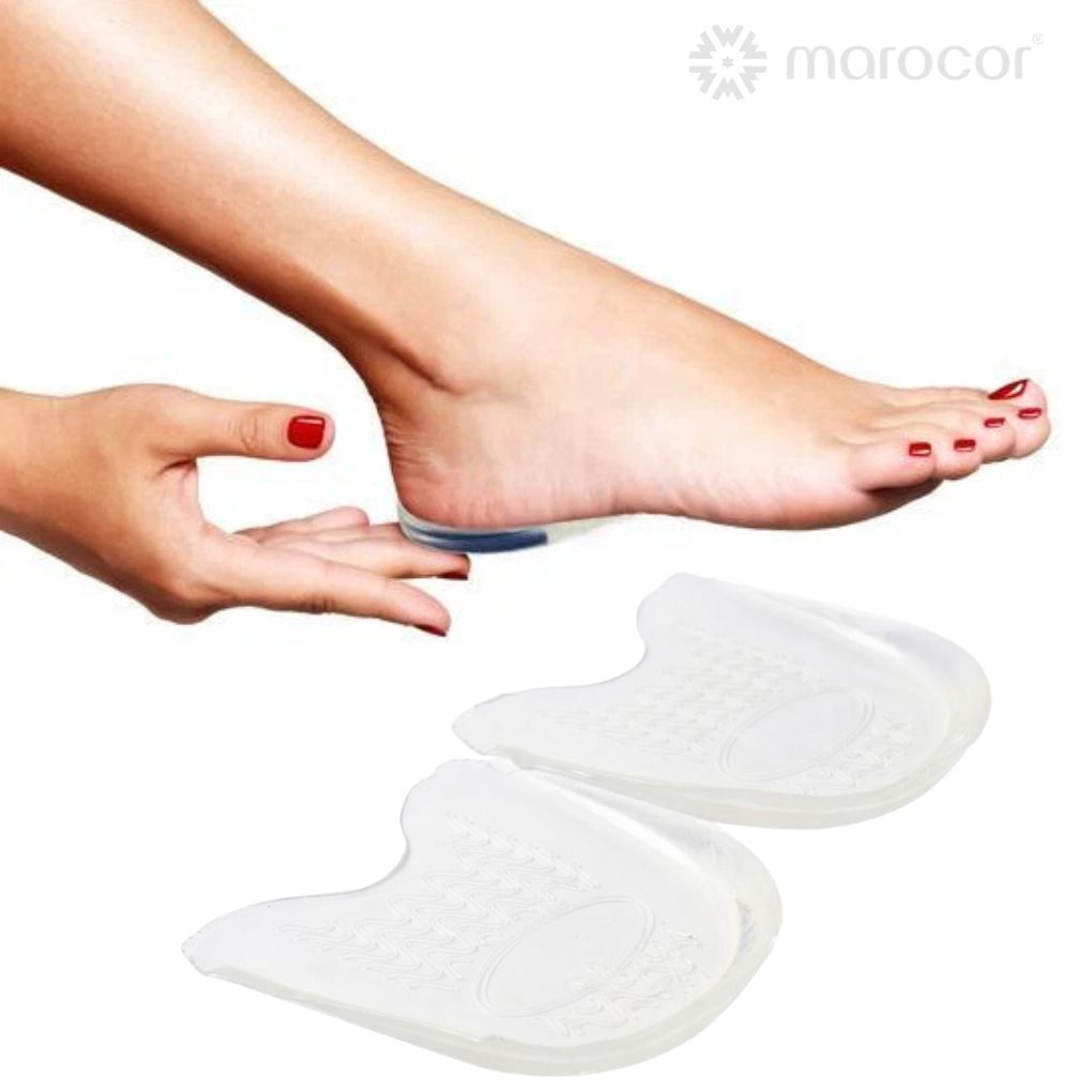 Talonnettes Semelles en Gel pour un soulagement immédiat des maux de talons Marchez sans douleur