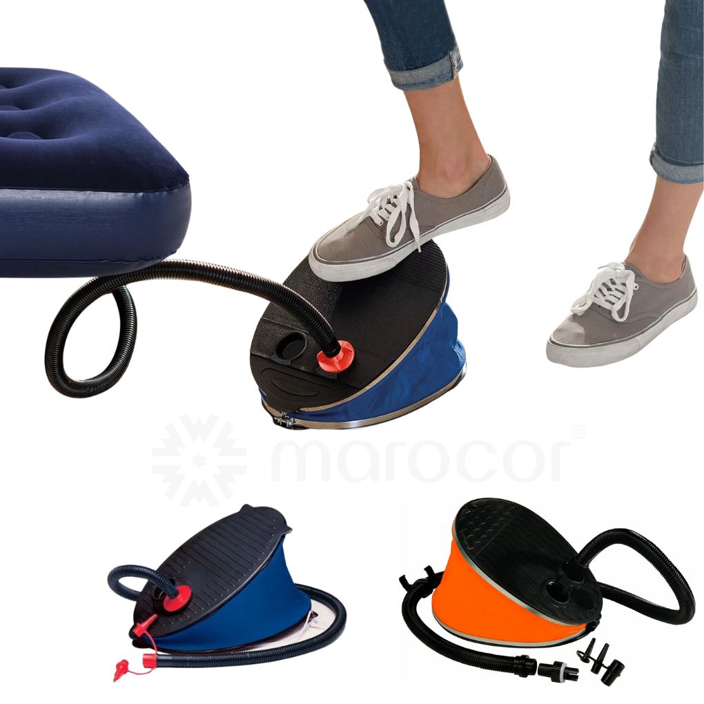 Gonflez en toute simplicité Notre Pompe à Air pour Pieds de 3 Litres