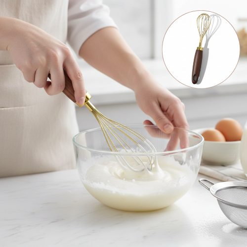 Fouet manuel pratique pour battre les œufs en cuisine