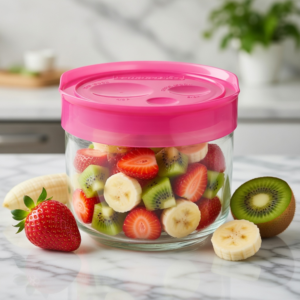 Bocaux en verre avec couvercle pratique pour conservation alimentaire