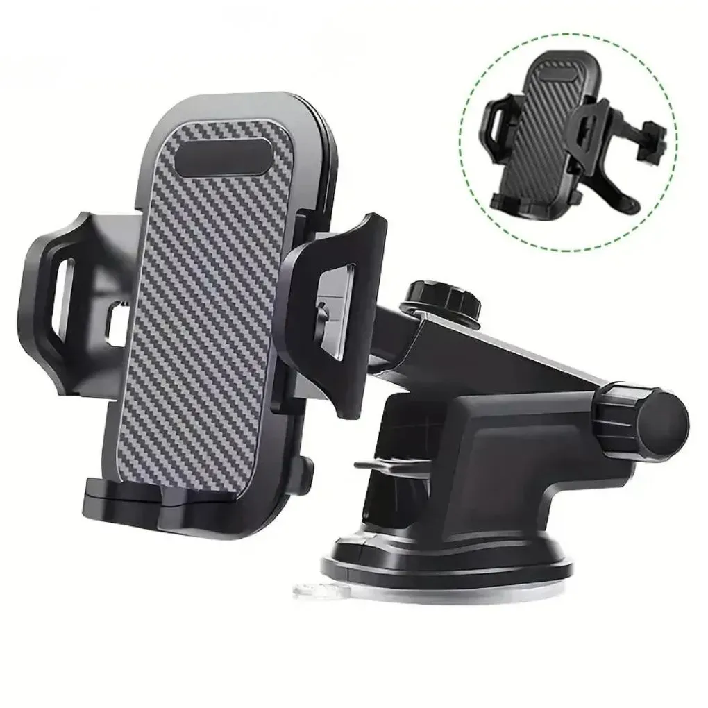 Support Téléphone de Voiture Ultra-Stable – Ventouse Haute Puissance & Bras Télescopique