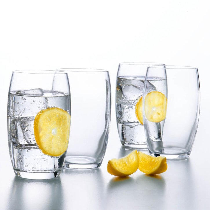 Ensemble de 3 verres pour eau et boissons fraîches