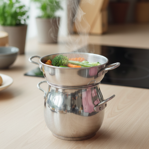 Mini couscoussier vapeur, cuiseur pratique pour cuisine saine