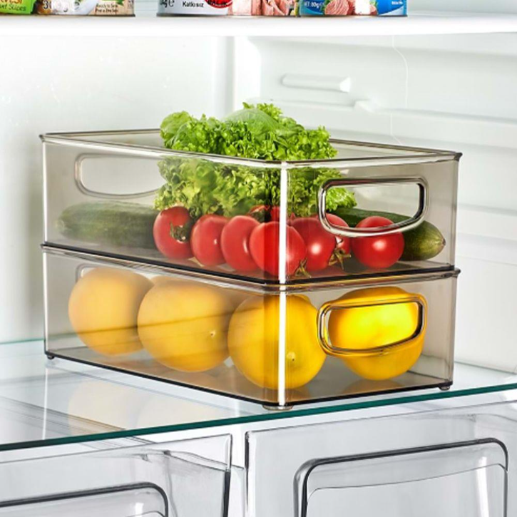 1 Boîte organisatrice pour réfrigérateur, pratique et efficace pour fruits, légumes et pain