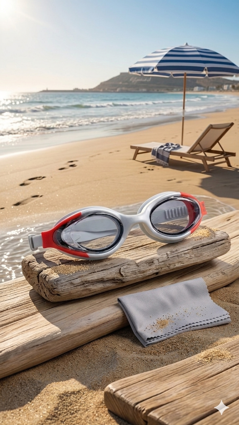 Lunettes de Natation Haute Performance – Protection UV & Anti-Buée