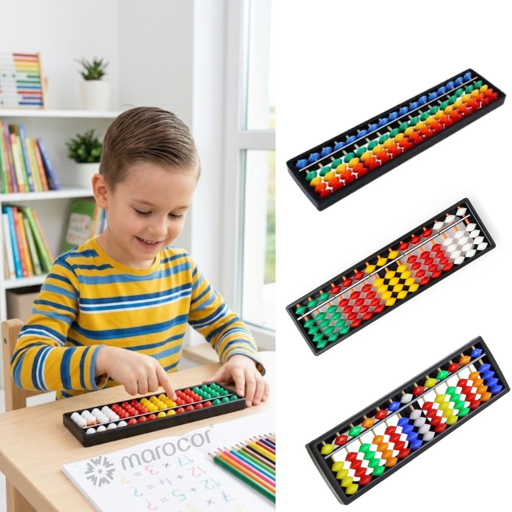 Boulier Soroban Traditionnel pour le Calcul Mental