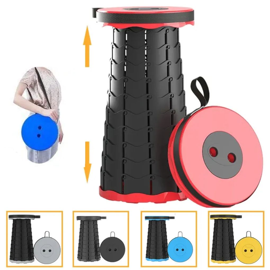 Tabouret d'Extérieur Pliable et Transportable