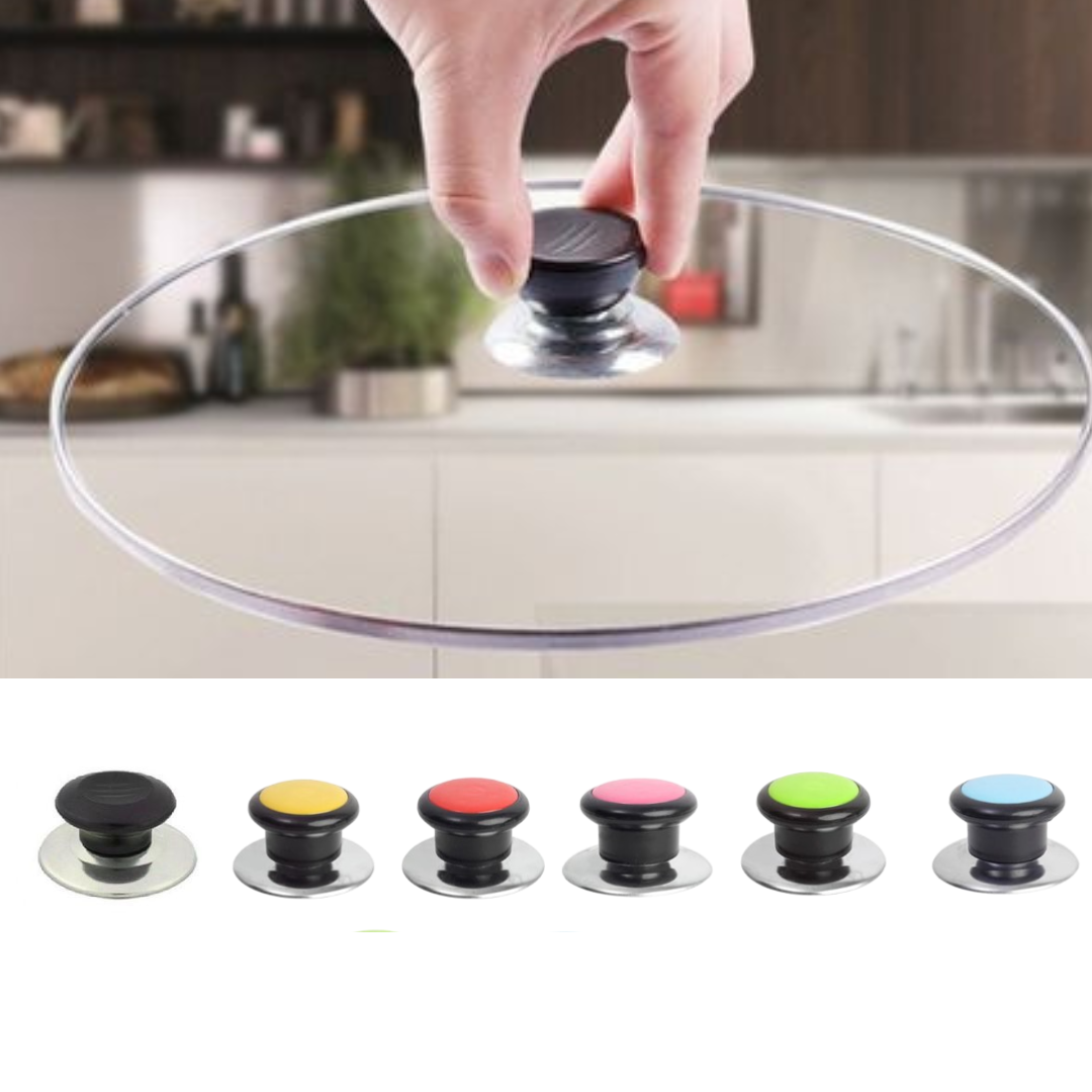 Réinventez votre cuisine avec notre Housse de Remplacement pour Bouton de Couvercle de Pot (colleur aléatoire)