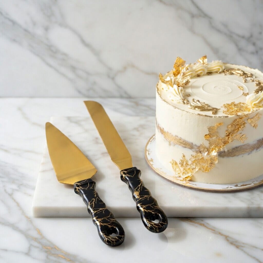 Service raffiné pour présenter vos desserts lors des occasions spéciales