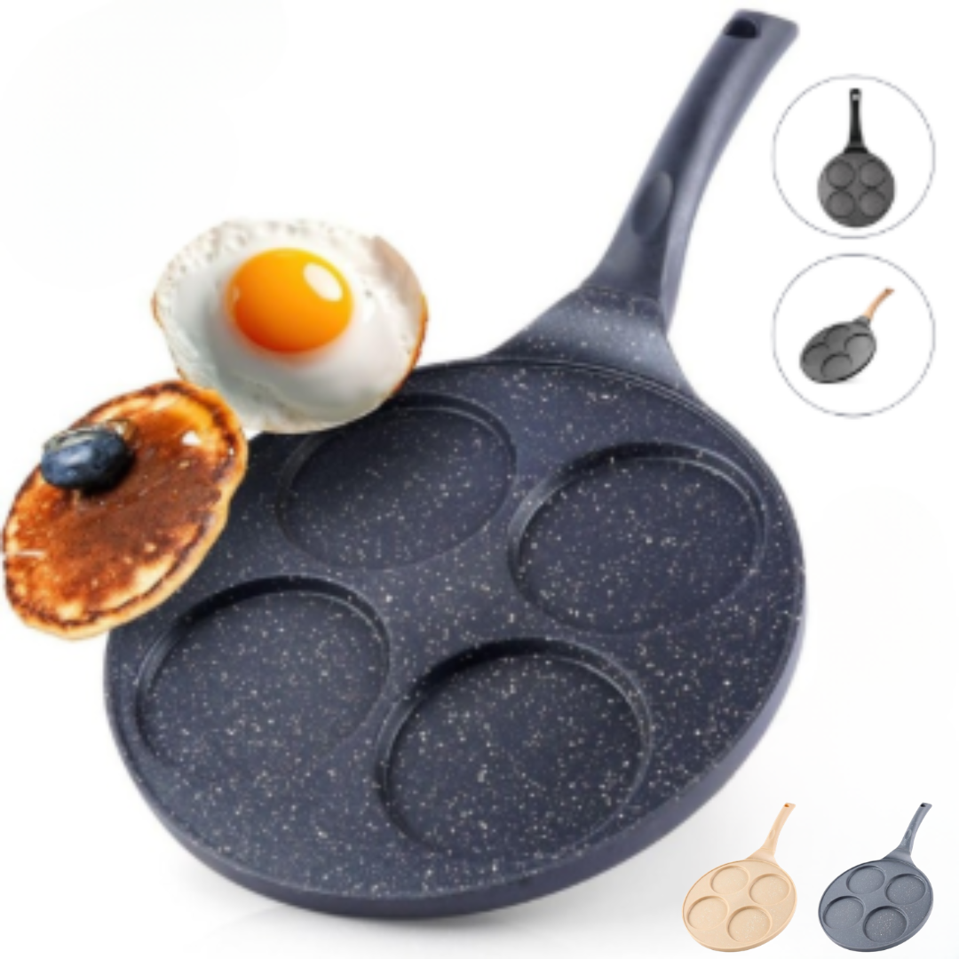 La Poêle Crêpière Granit 4 en 1 pour des Crêpes Parfaites (colleur aléatoire)
